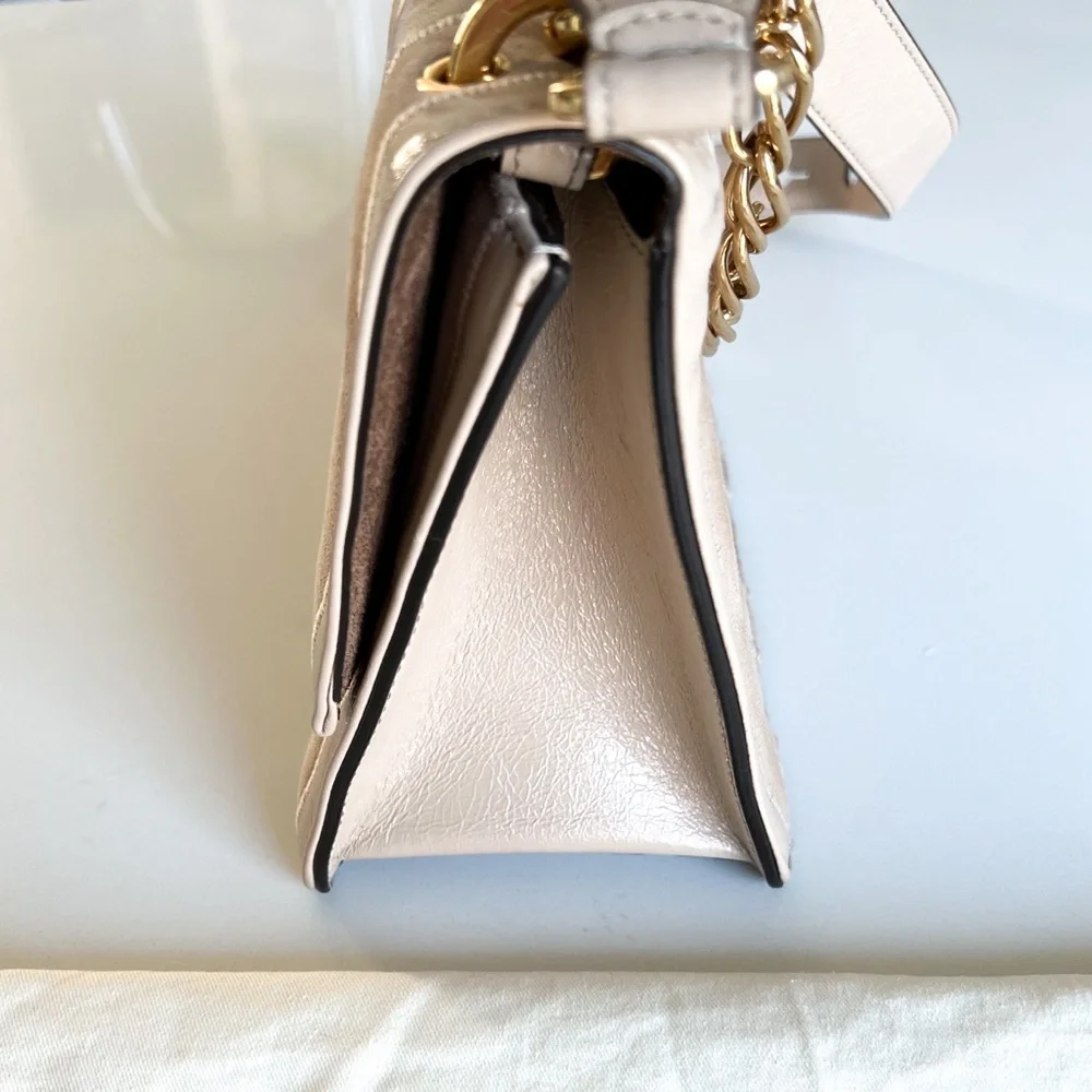 FENDI Authentic Embossed Kan U Bag in Nude - Picture 8 of 16